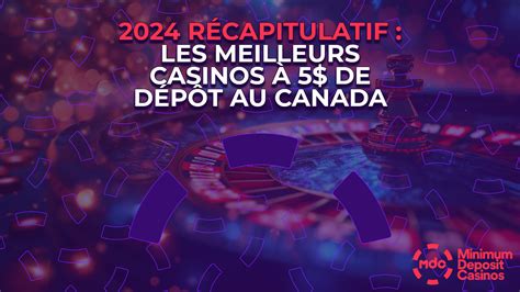 casino en ligne canada depot 1$|Les meilleurs casinos avec dépôt de 1$ au Canada en 2024.